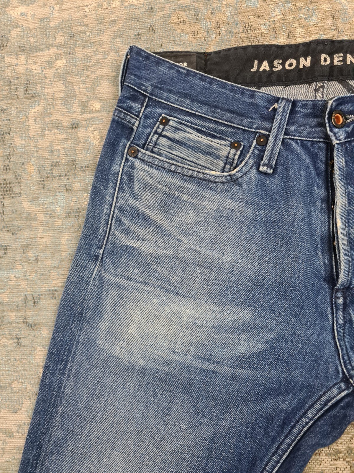 DENHAM RAZOR JASON W30 L30 Slim 100% katoen Bronno3030

Tail, https://www.denham.com/contact/, DENHAM B.V., Blauw, W32 (confectie 46) of kleiner