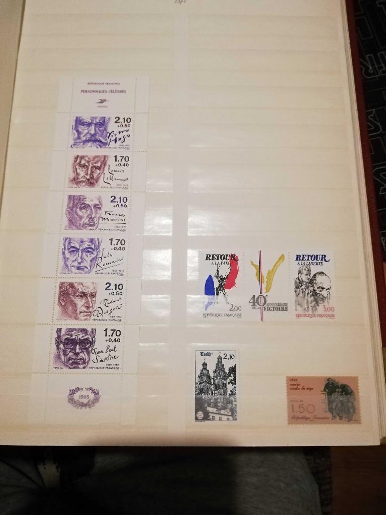 kaveltje Frankrijk postzegels, Ophalen of Verzenden