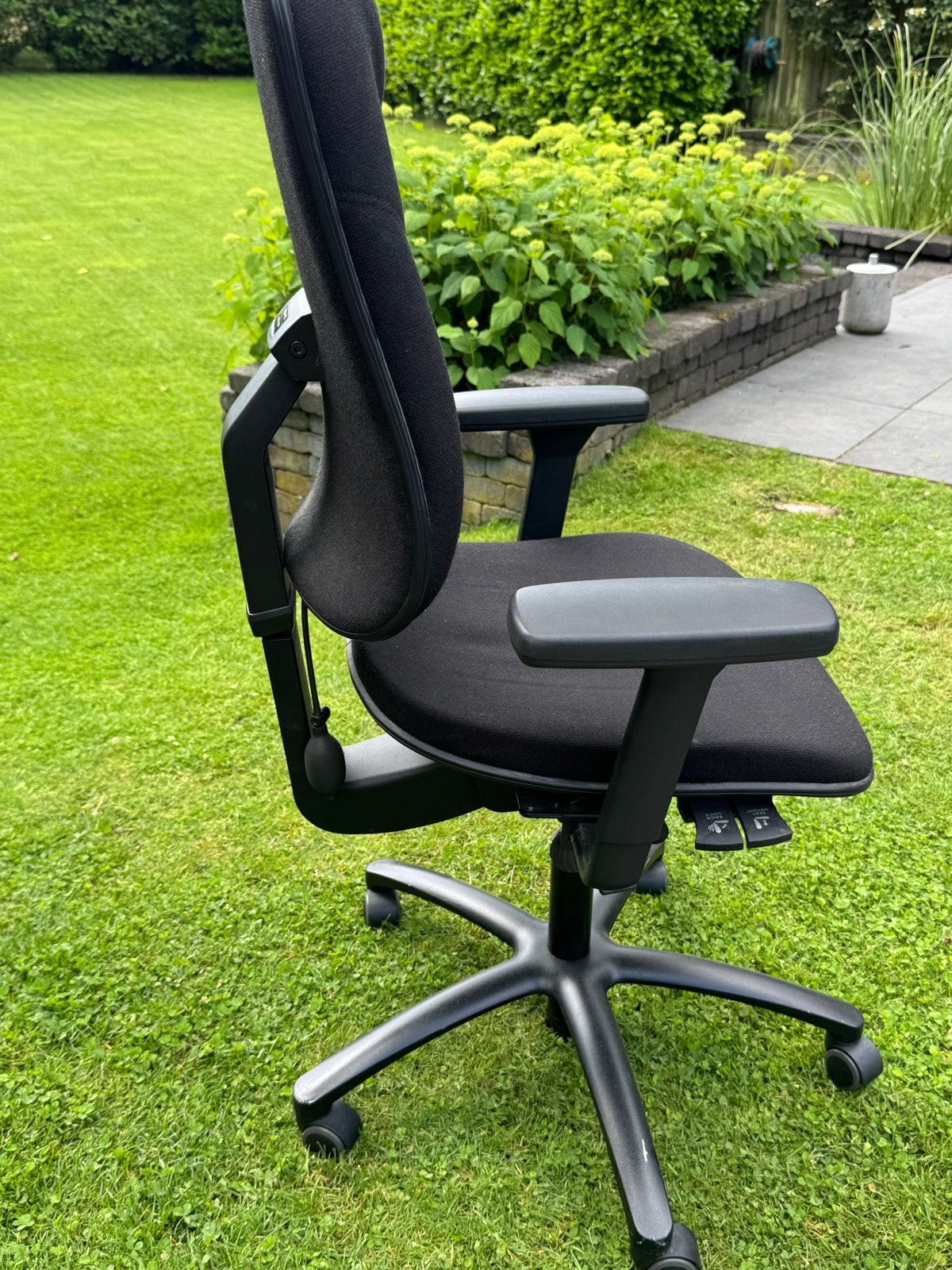 Högänäs +561 Ergonomische Bureaustoel - Zwart, Huis en Inrichting, Ophalen, Gebruikt, Zwart, Bureaustoel