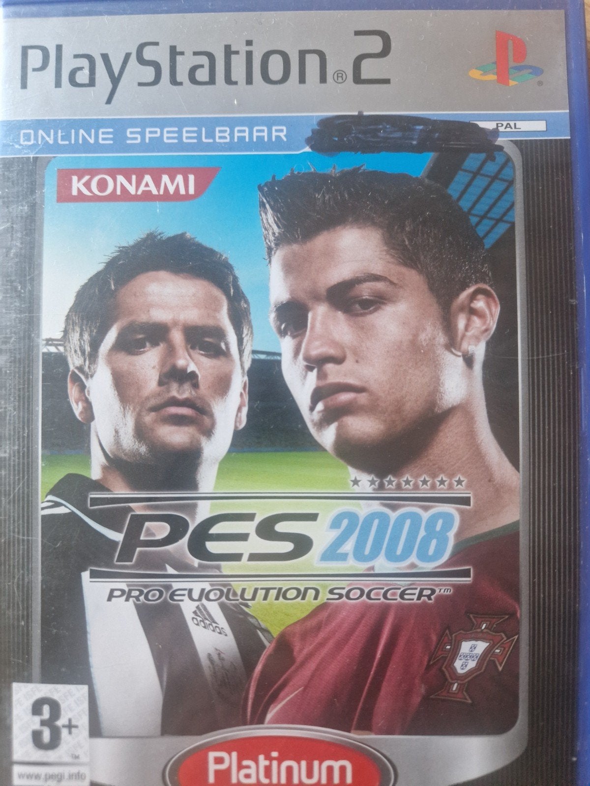 PES 2008 Pro Evolution Soccer PlayStation 2, Gebruikt, Ophalen of Verzenden, Eén computer, Sport