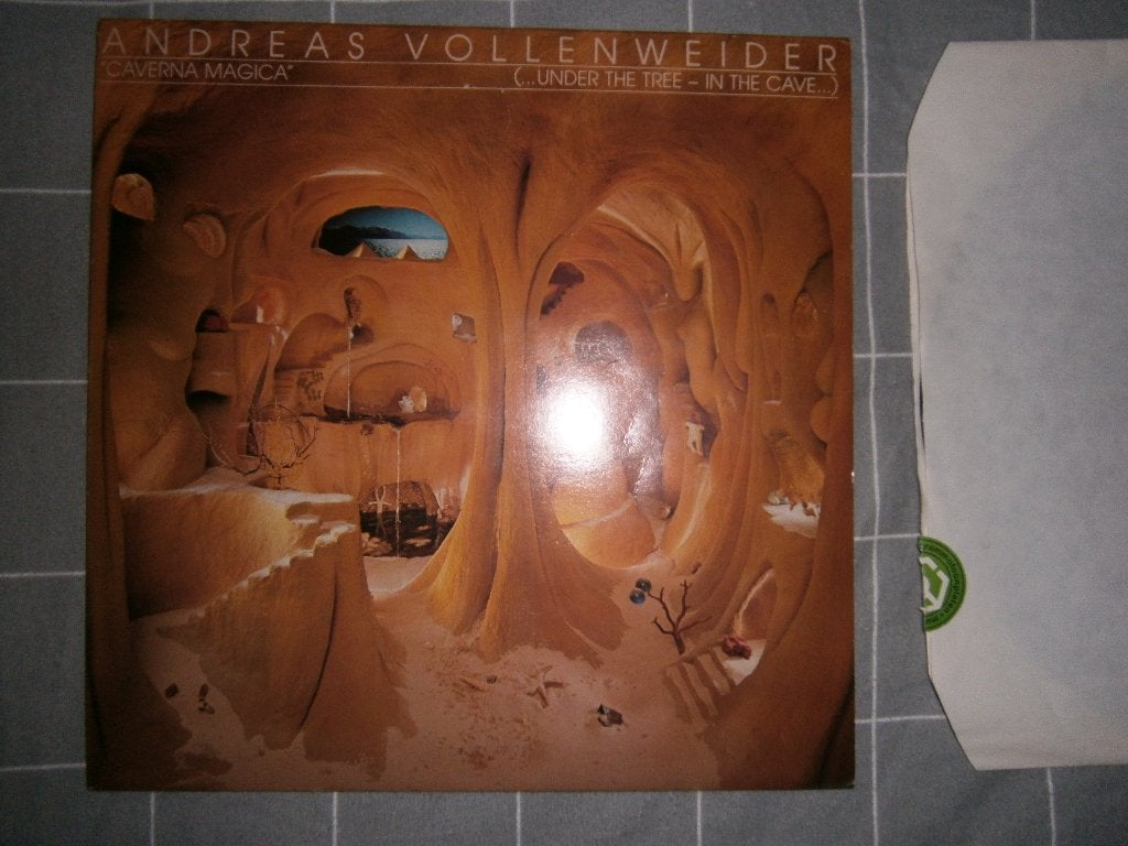 Andreas Vollenweider – Caverna Magica. 1983. CBS. Ambient, Ophalen, LP, Gebruikt, Ambiënt of Lounge