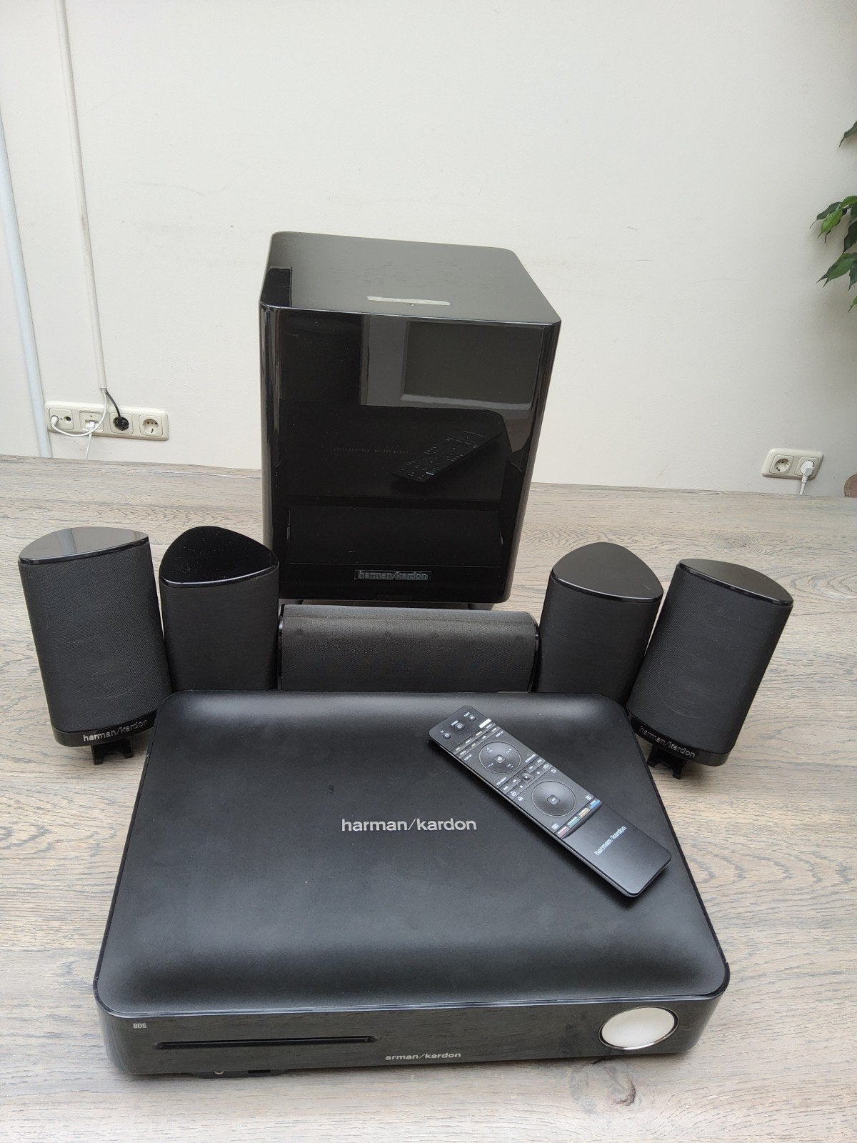 Harman Kardon BDS 275 met HKTS 9/16 Home Theater Systeem, Audio, Tv en Foto, Home Cinema-sets, Ophalen
