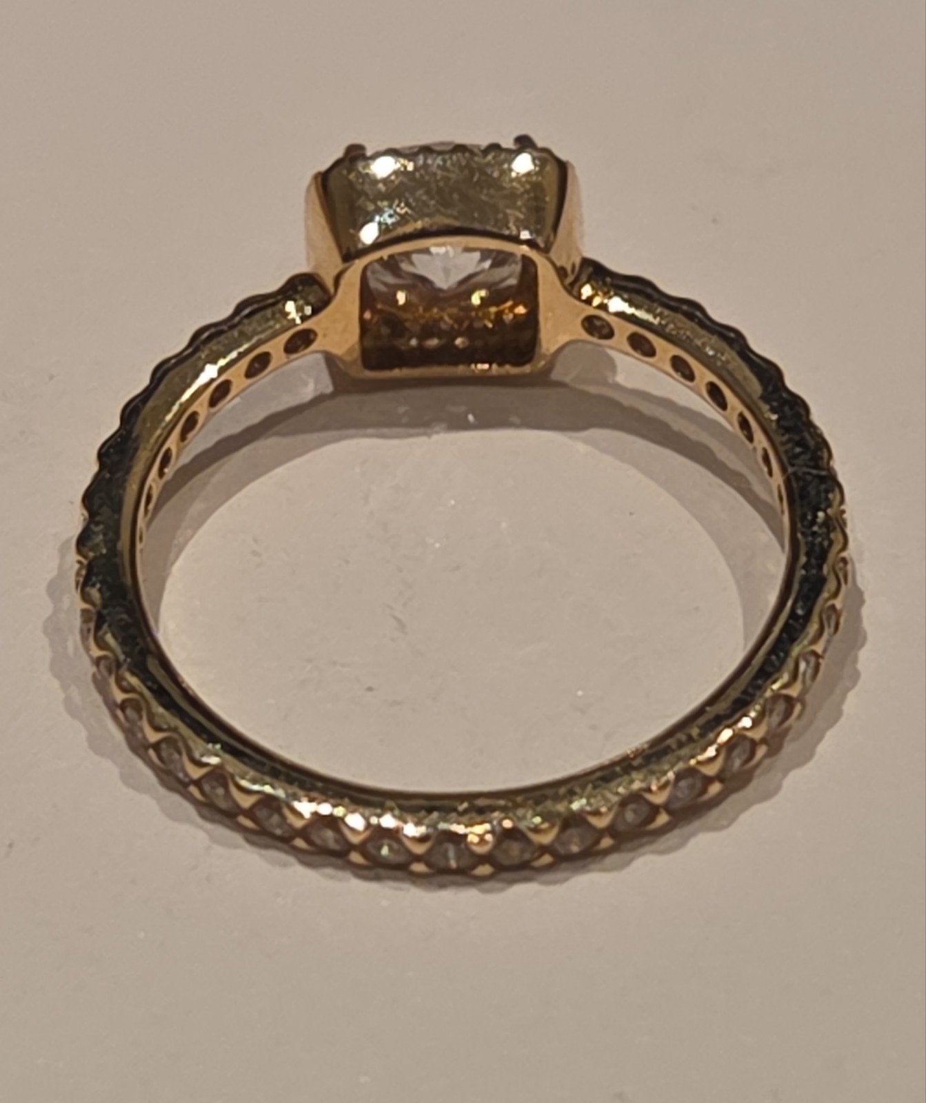 Pandora Timeless Ale Elegance gouden ring 14k, Ophalen of Verzenden, Zo goed als nieuw, X, Dame