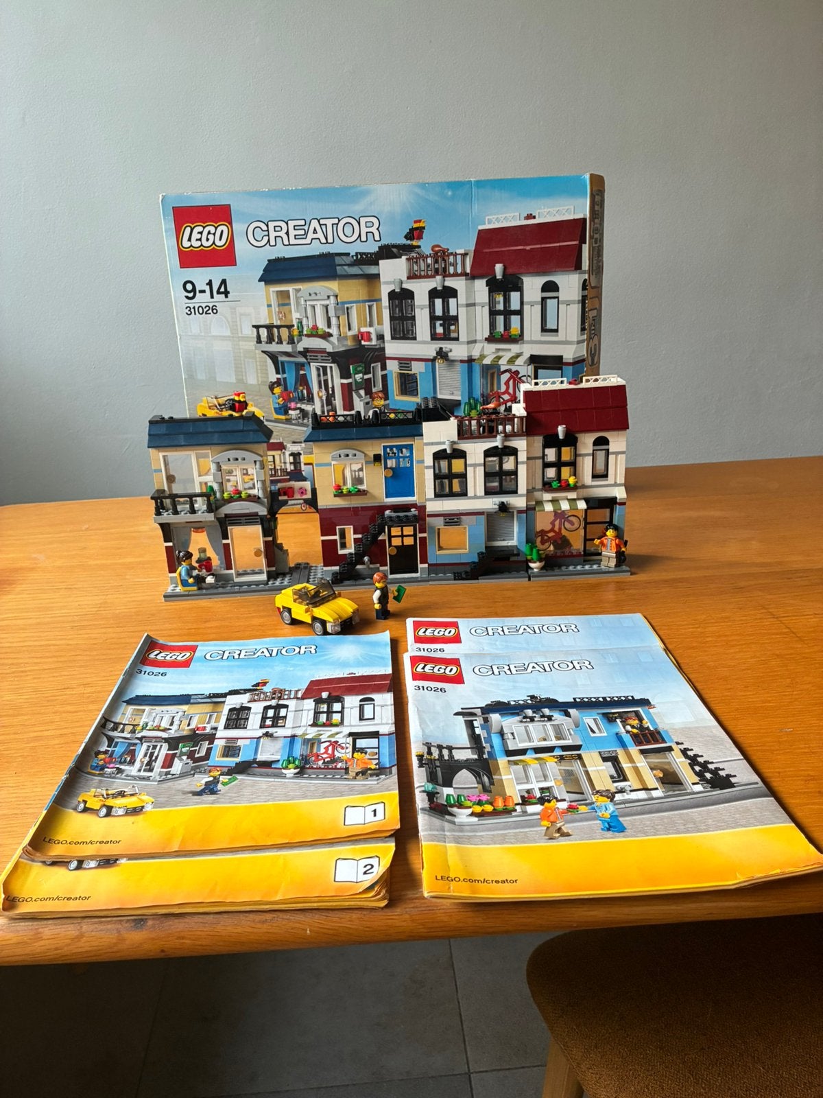 Lego set 31206 Winkelpanden met doos!, Ophalen of Verzenden, Gebruikt, Complete set, Lego