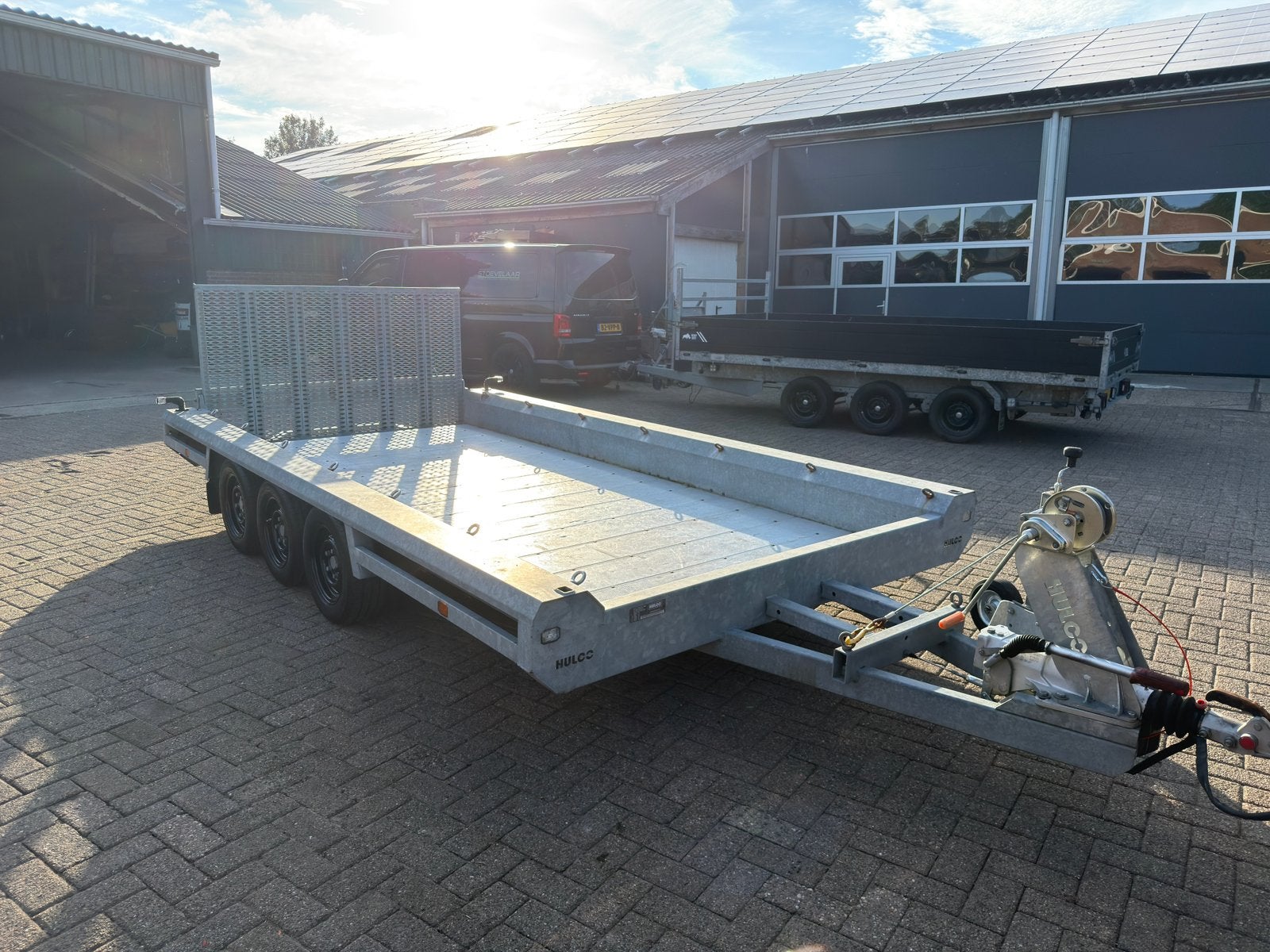 Hulco Terrax 3 - 3500KG uitvoering, Auto diversen, Aanhangers en Bagagewagens, Ophalen, Zo goed als nieuw