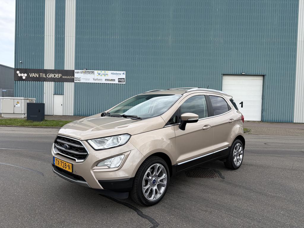 Ford EcoSport 1.0i EcoBoost Titanium 6-Bak 126 PK. Prachtige, Auto's, Voorwielaandrijving, Gebruikt, Ecosport, Bruin