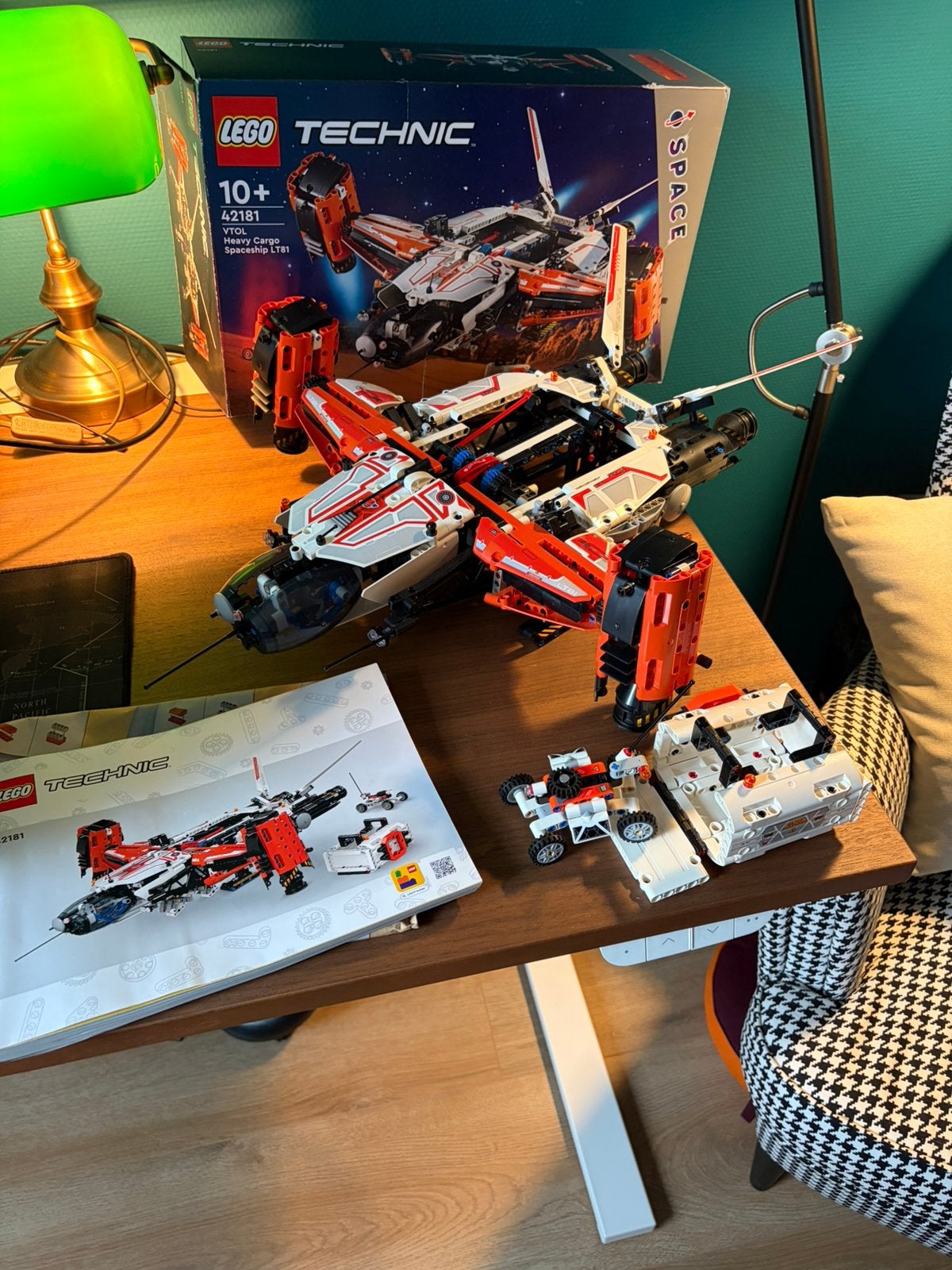 Lego Technic VTOL Heavy Cargo Spaceship LT81, set 42181, Gebruikt, Lego, Ophalen of Verzenden, Technic