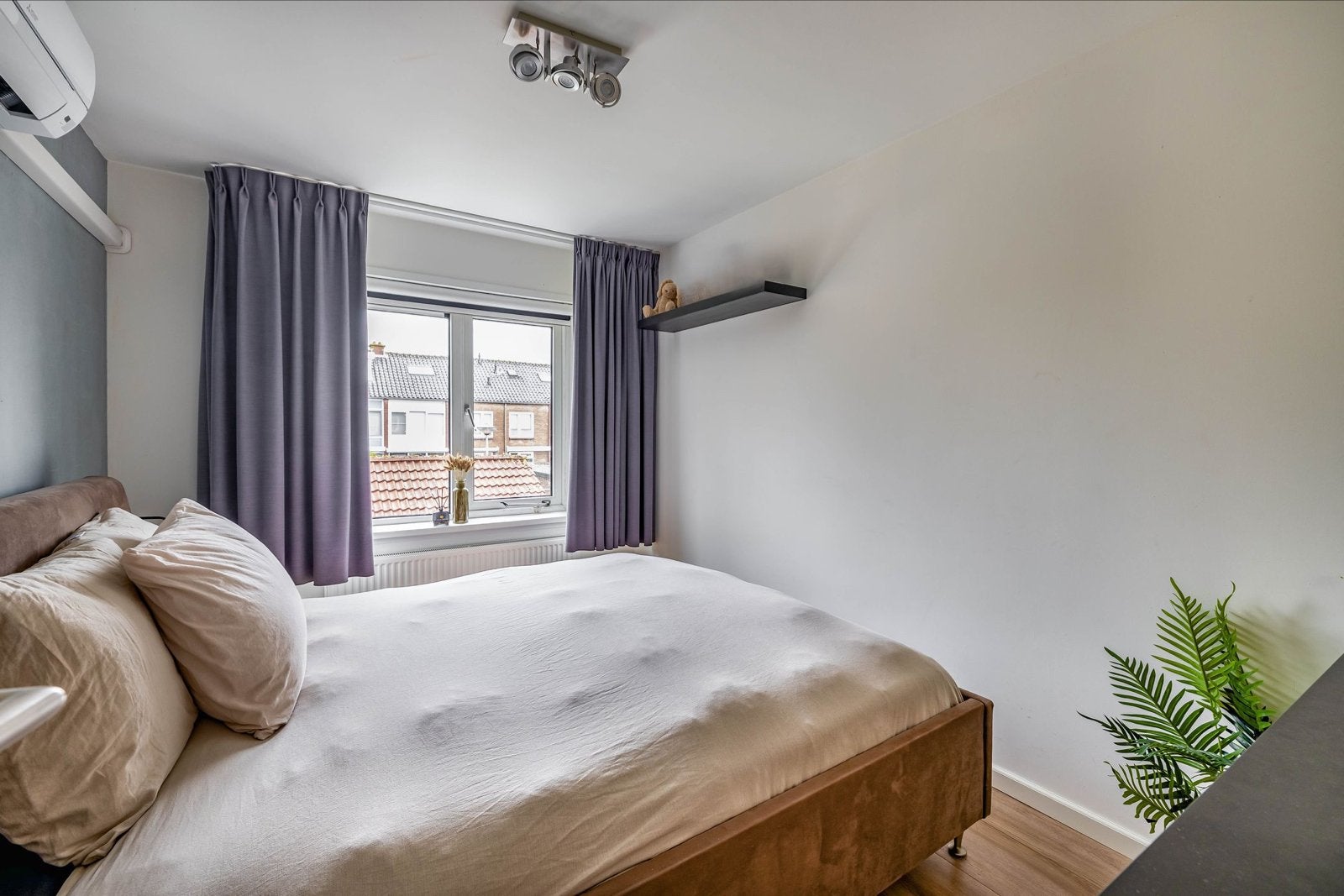 Donkergrijze gordijnen 4x 115x185 cm, totaal 4,5 meter, Huis en Inrichting, Stoffering | Gordijnen en Lamellen, Gebruikt, 100 tot 150 cm