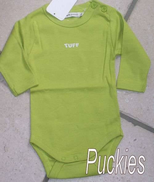 Maat 62 Groene Name It romper l/s NIEUW (7595), Kinderen en Baby's, Babykleding | Maat 62, Nacht- of Onderkleding, Nieuw, Ophalen of Verzenden