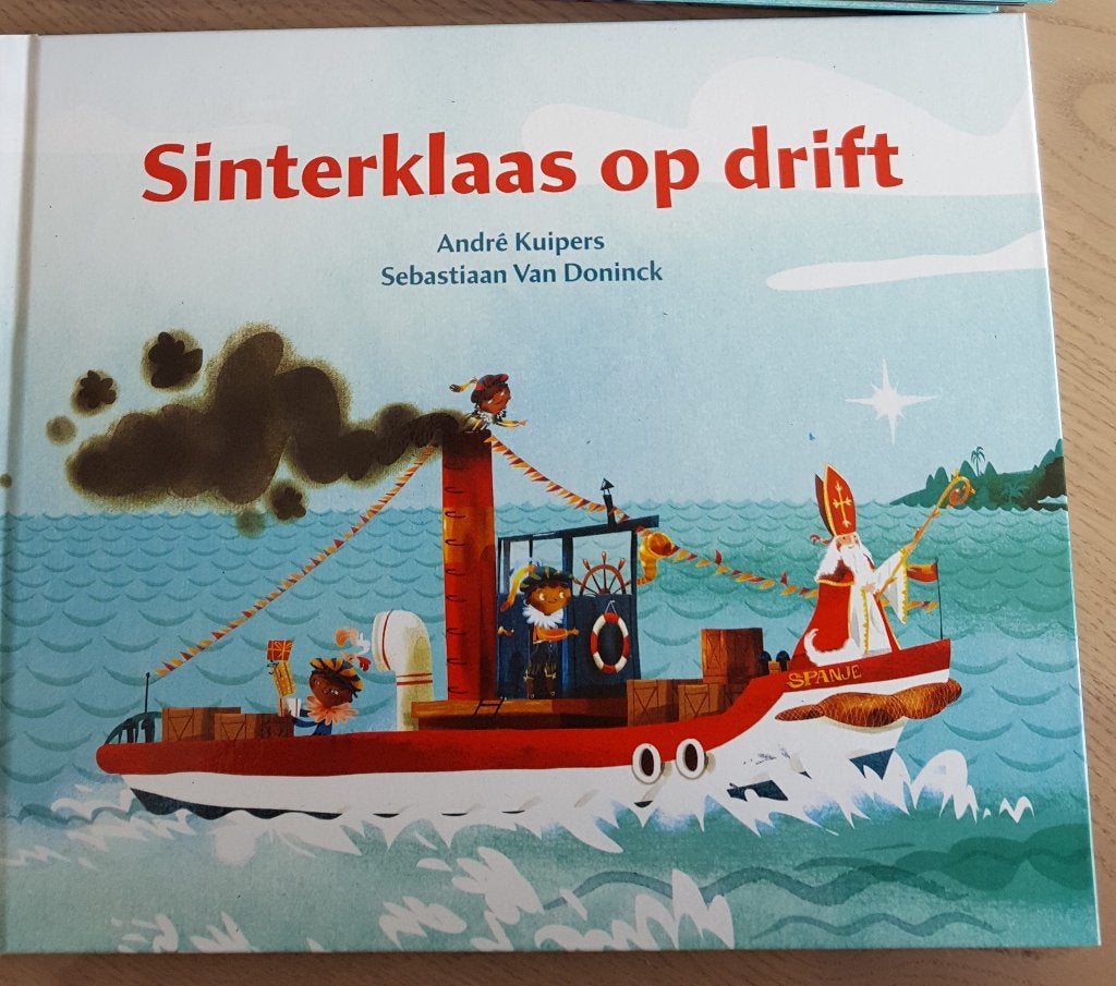 Boek Sinterklaas op drift, Sint verdwenen pakjesboot NIEUW, Ophalen of Verzenden, Nieuw