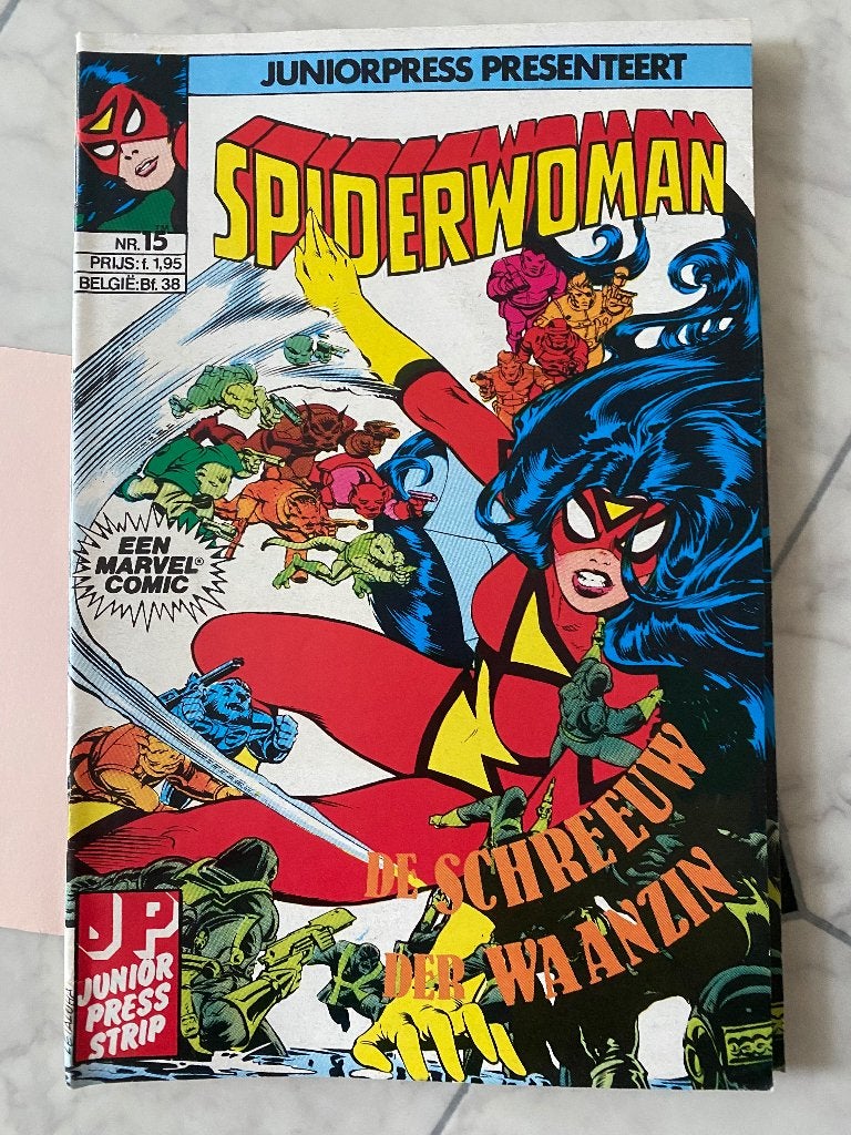 Spiderwoman, Junior Press Strip, Boeken, Strips | Comics, Eén comic, Ophalen of Verzenden, Gelezen, Amerika
