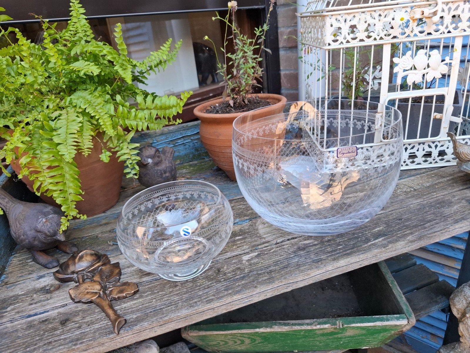 Bohemia Chrystal schalen, Ophalen of Verzenden, Zo goed als nieuw, Rond, Glas