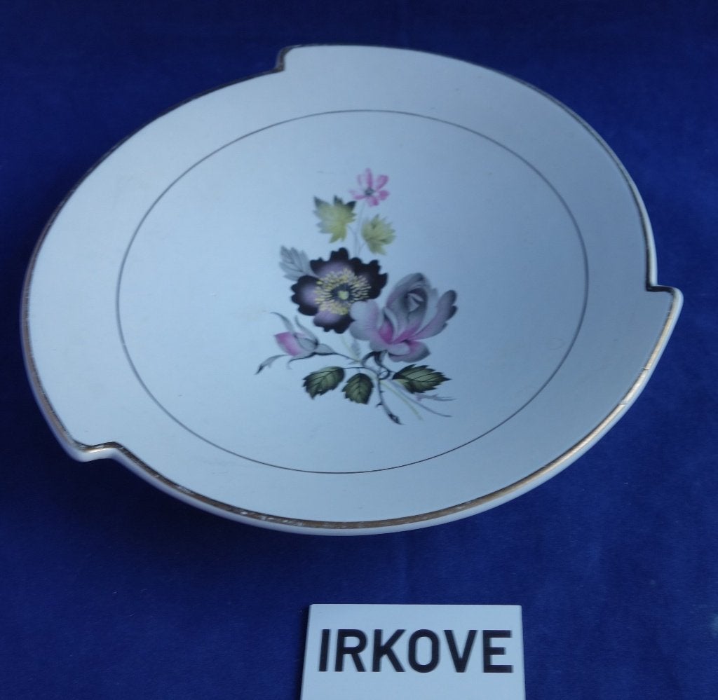 FLORA SCHAALTJE TWEE STUKS * Decor 1250 * RETRO *, Antiek en Kunst, Verzenden