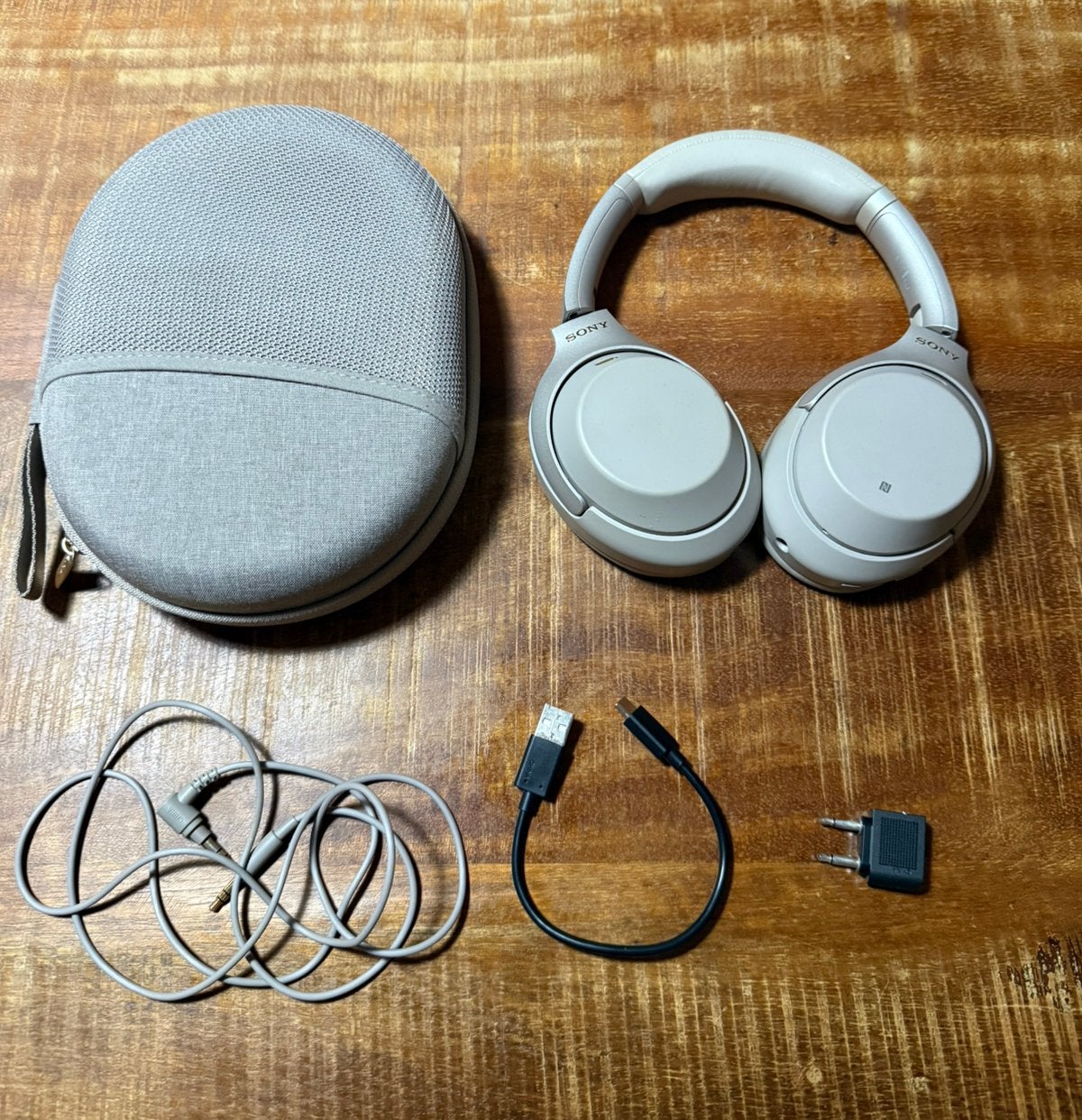sony wh-1000xm3 vast prijs!, Audio, Tv en Foto, Koptelefoons, Ophalen, Gebruikt, Zilver, Overige typen