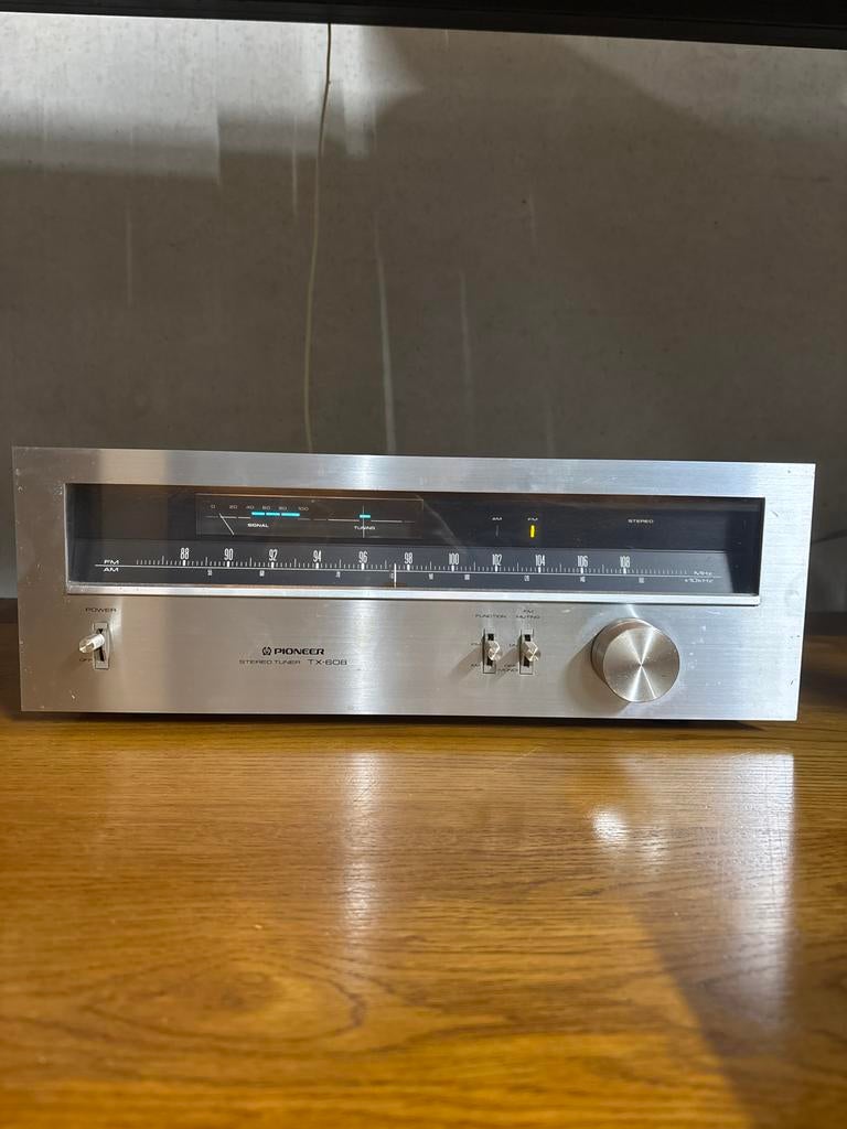 Pioneer TX-608 Stereo Tuner - Vintage Audio, Audio, Tv en Foto, Tuners, Ophalen, Zo goed als nieuw, Analoog