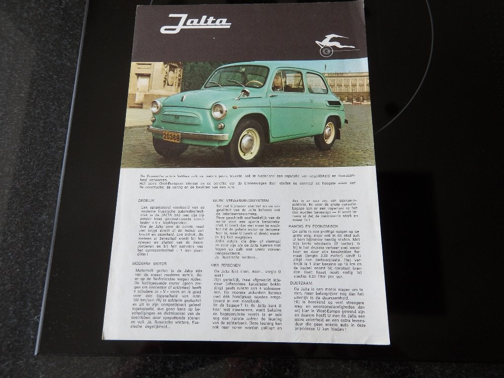 Folder Jalta 3A3 Gremi, Verzenden, Zo goed als nieuw, Overige merken