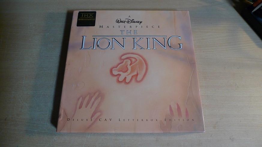 Lion King: Deluxe CAV Letterbox Edition - LaserDisc... 1994, Cd's en Dvd's, Dvd's | Overige Dvd's, Zo goed als nieuw, Boxset, Alle leeftijden