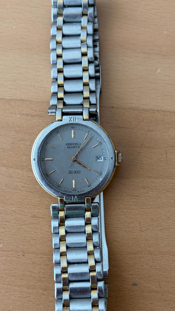 Horloge heren. Seiko, Ophalen of Verzenden, Gebruikt, Staal, Seiko