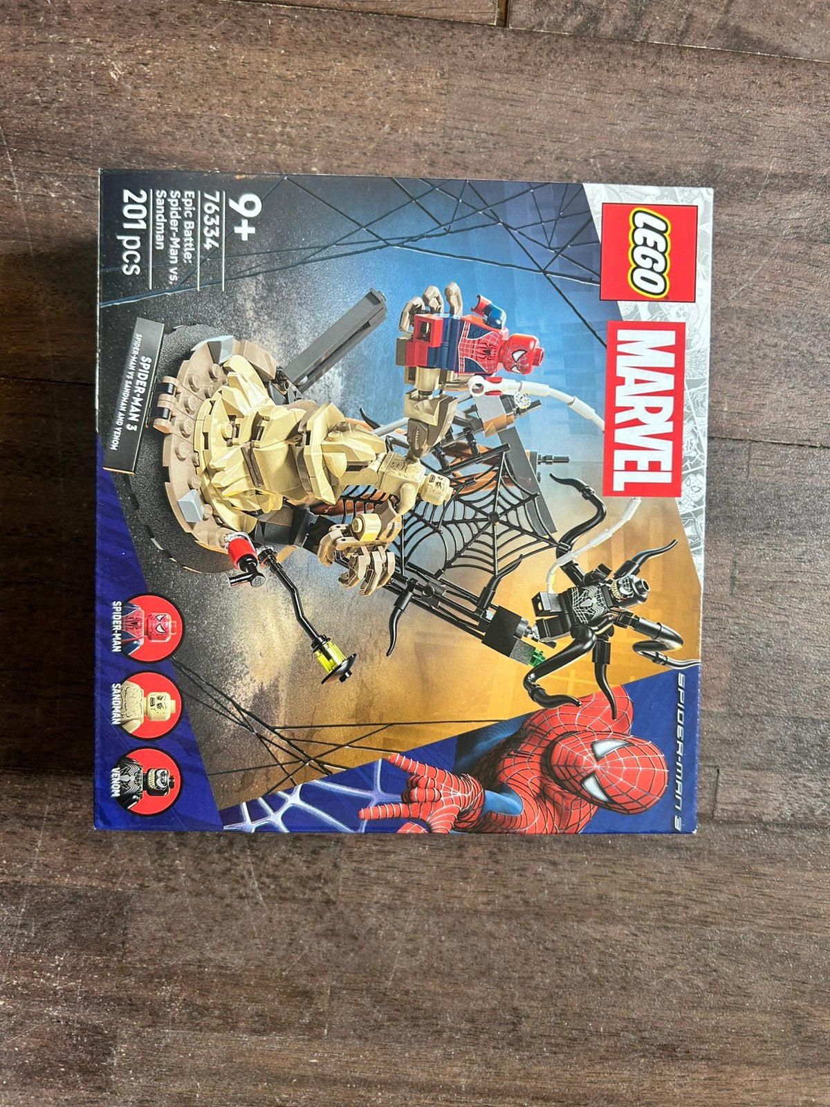LEGO marvel spiderman vs sandman and venom, Ophalen of Verzenden, Nieuw