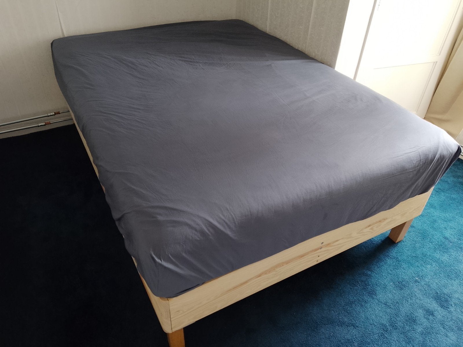 Ikea boxspring Espevär zo goed als nieuw en compleet, Huis en Inrichting, Ophalen, Tweepersoons, 140 cm, Zo goed als nieuw