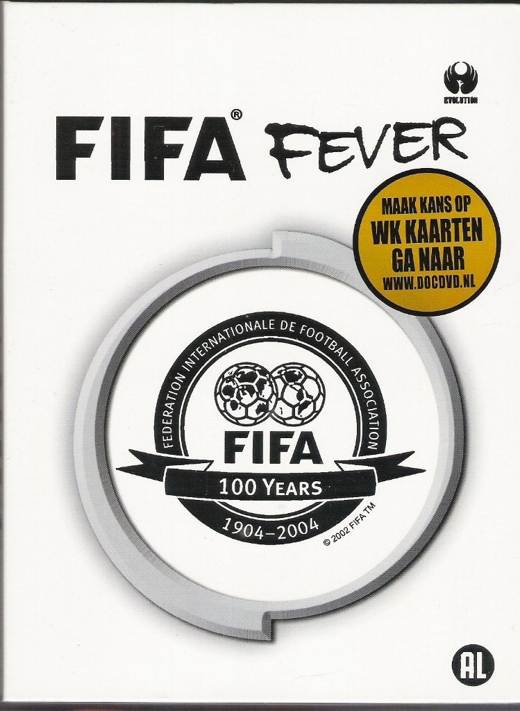 DVD Box Fifa Fever 100 Years, Alle leeftijden, Nederlands, Ophalen of Verzenden, Gebruikt