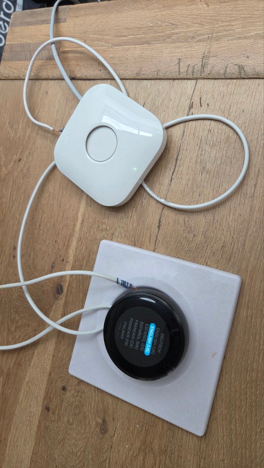 Google Nest Learning Thermostaat met heatlink., Ophalen of Verzenden, Slimme thermostaat, Gebruikt
