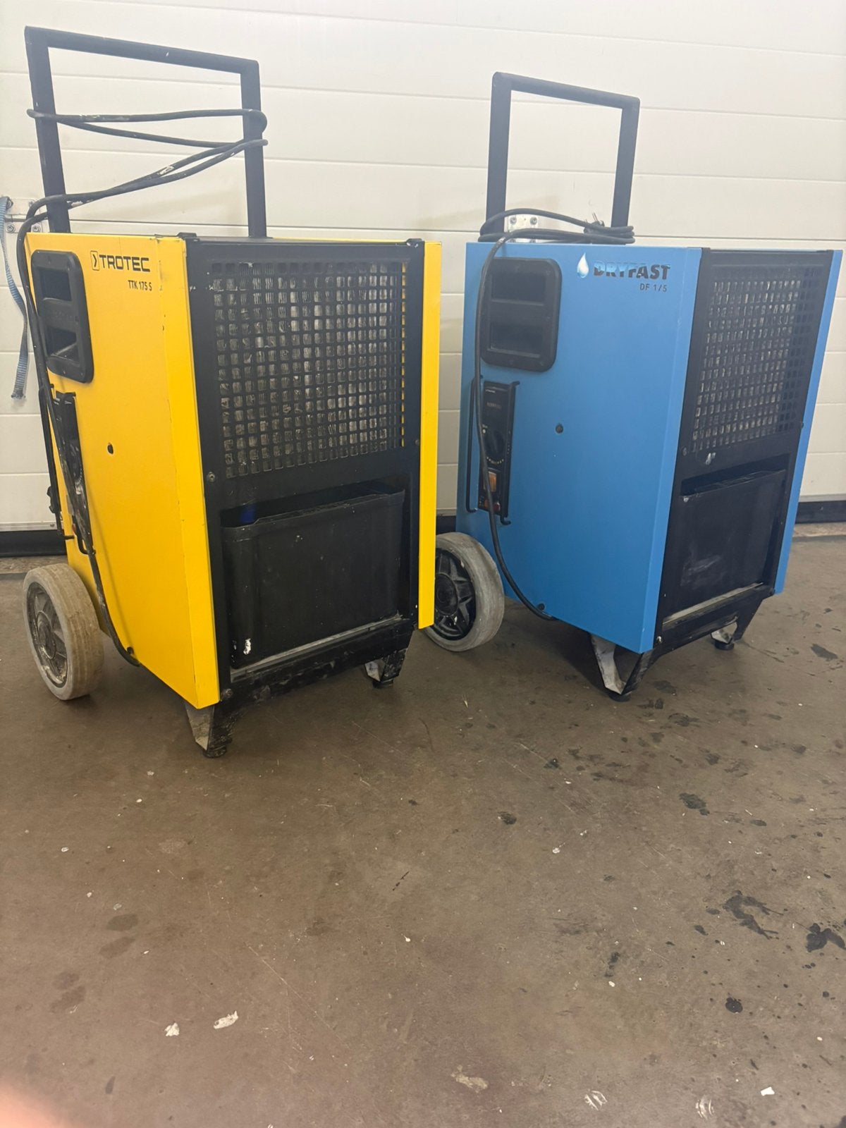Dryfast TTK175 zeer goed werkende bouwdrogers, Ophalen, Zo goed als nieuw, Afzuiger