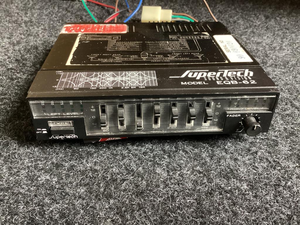 Supertech Sound & Vision EQB-62 Auto Equalizer, Ophalen, Gebruikt