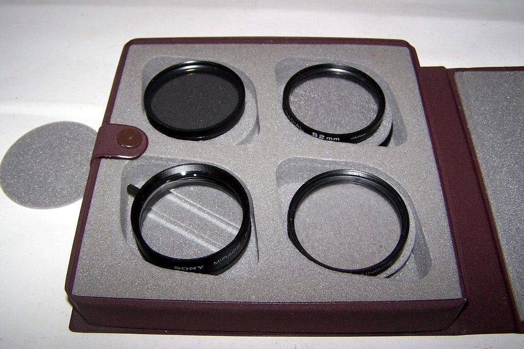 Sony Camera Filter Kit. 5 filters en adapterring. Nw., Audio, Tv en Foto, Overige typen, Ophalen of Verzenden, 50 tot 60 mm, Nieuw