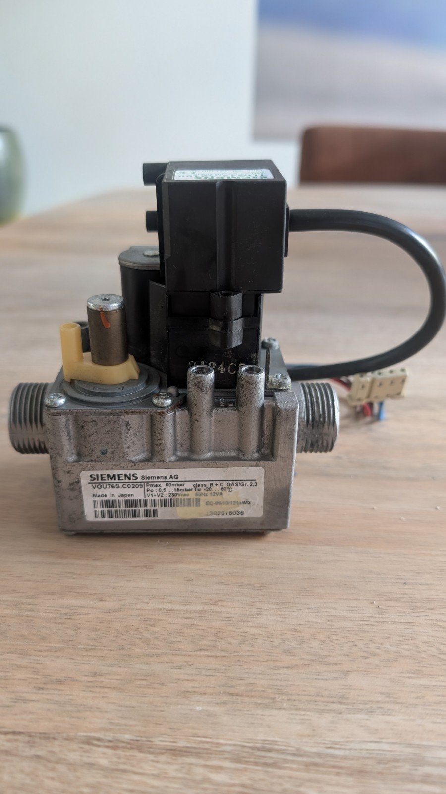 Intergas gasblok HRE 24/18 (aardedraad defect), Ophalen of Verzenden, Gebruikt