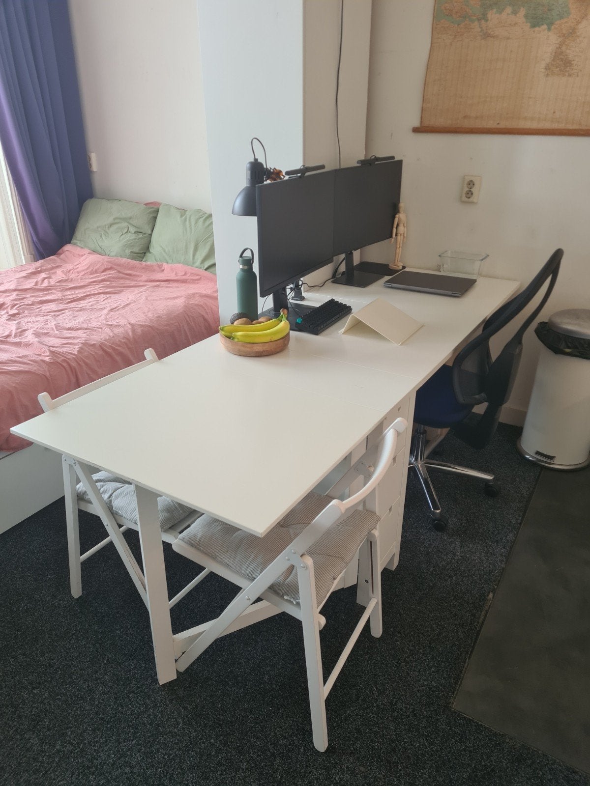 IKEA Norden inklapbare tafel - extra lang, Ophalen, Gebruikt, Hout, IKEA