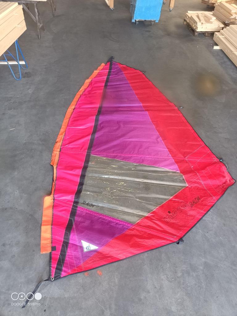 Complete windsurf set, Watersport en Boten, Windsurfen, Ophalen, Gebruikt, Complete set