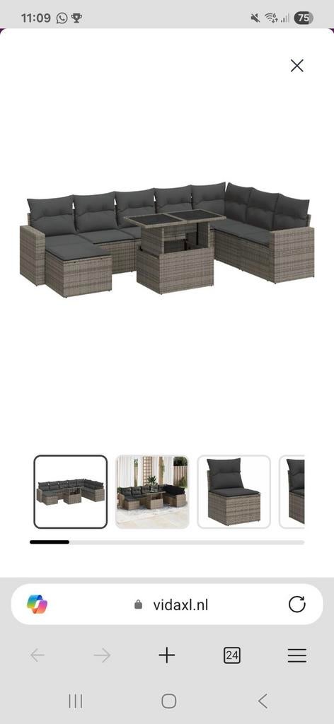 Tuinset, Tuin en Terras, Ophalen, Nieuw