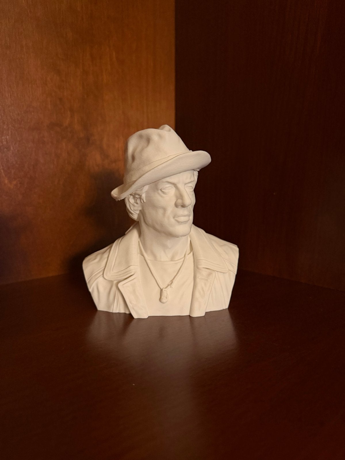Sylvester Stallone Buste - 15cm, Minder dan 20 cm, Buste, Kunststof, Ophalen of Verzenden