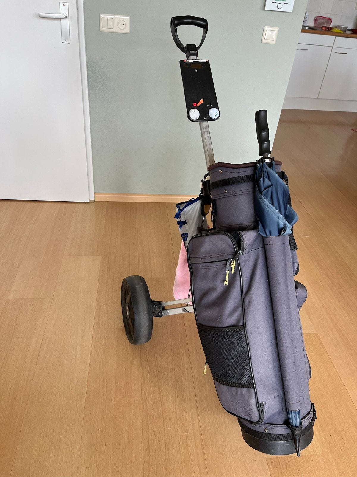 Te koop compleet golfset met trolly en golftas