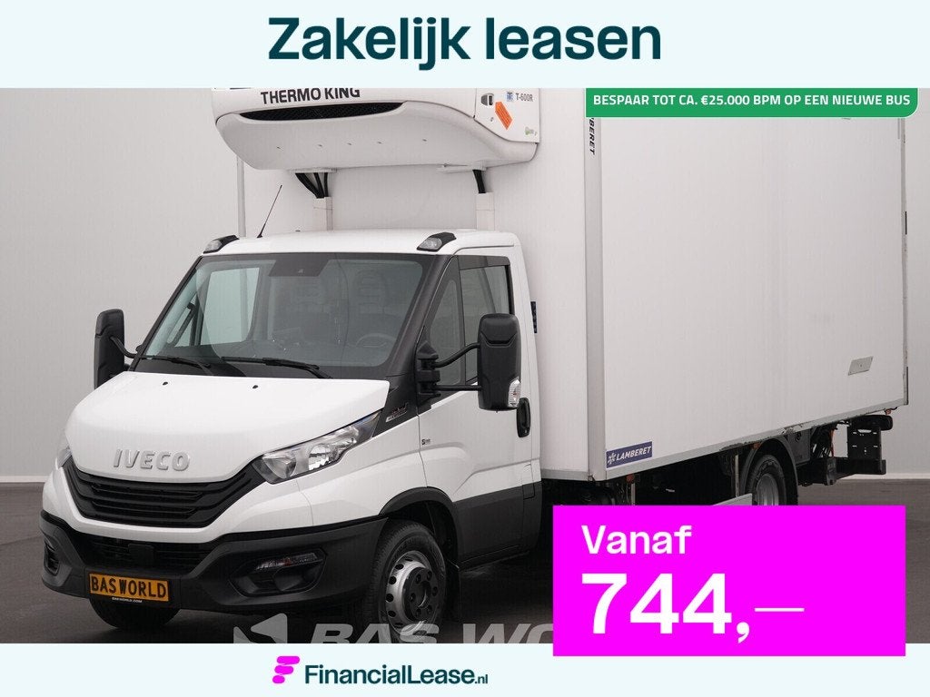 Iveco Daily 70C21 3.0L Automaat Lamberet Laadklep Koelwagen, Stof, Gebruikt, Euro 6, 4 cilinders