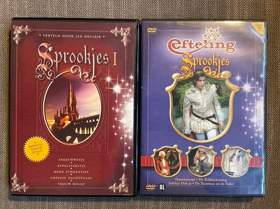 Efteling Sprookjes  - Deel 1 & 2, Avontuur, Gebruikt, Alle leeftijden, Boxset