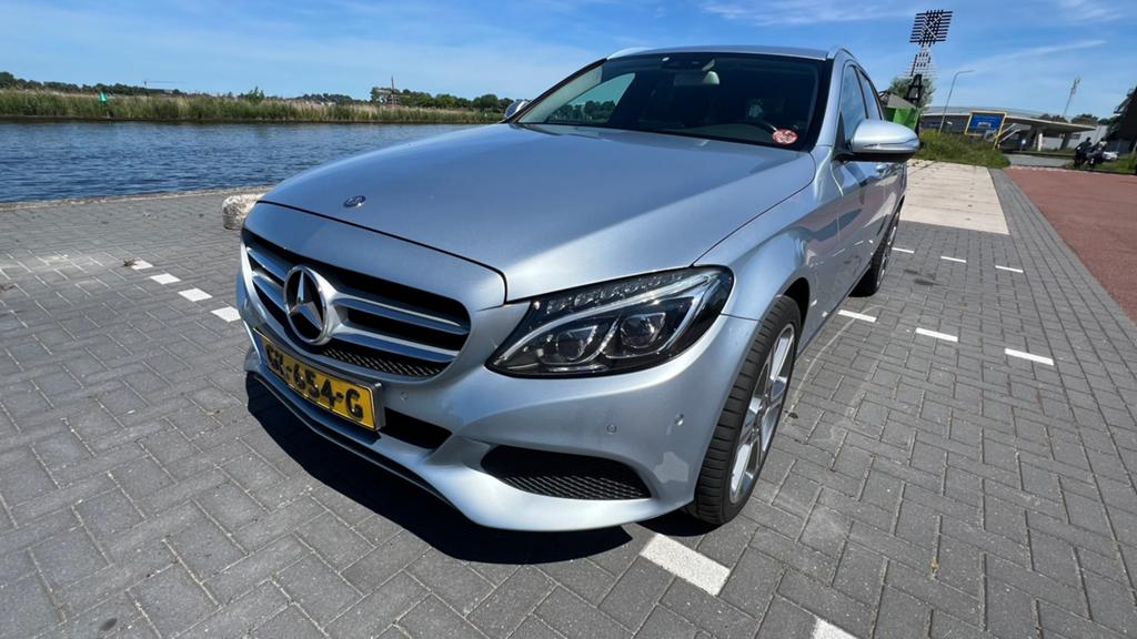 Mercedes C350e Estate |2015| nieuwe motor + nieuwe converter, Auto's, Automaat, Achterwielaandrijving, Stationwagon, Adaptive Cruise Control