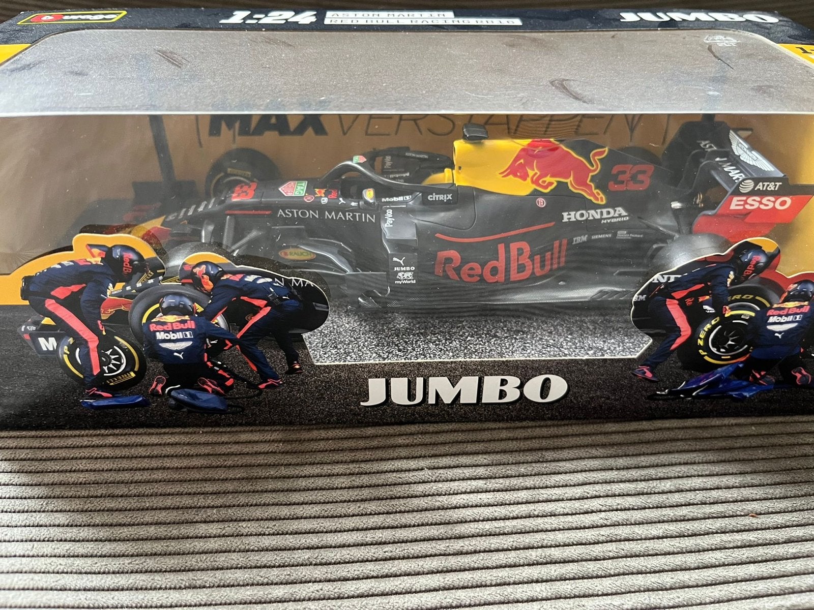 Max Verstappen Red Bull Racing RB16 1:24 modelauto, Ophalen of Verzenden, Nieuw, Auto, Overige merken