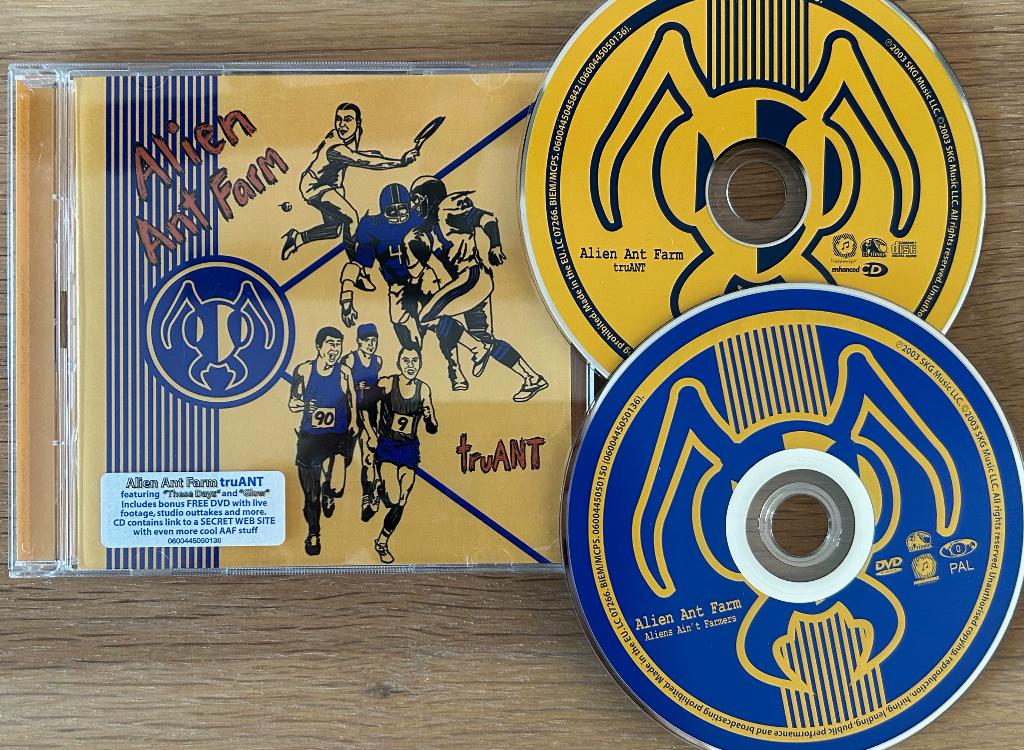 ALIEN ANT FARM - TruANT ( CD & DVD ), Ophalen of Verzenden, Zo goed als nieuw, Poprock