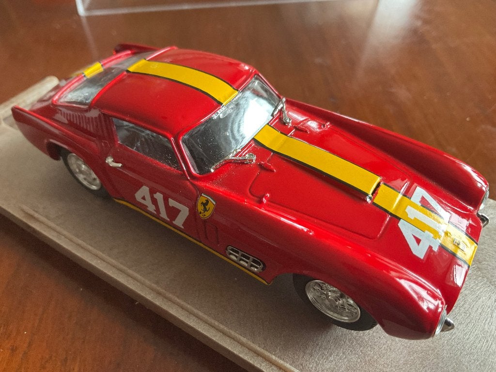 BOX Ferrari 250 GT *Mille Miglia 1957* mint/box/certificaat, Verzenden, Zo goed als nieuw, Auto, Overige merken