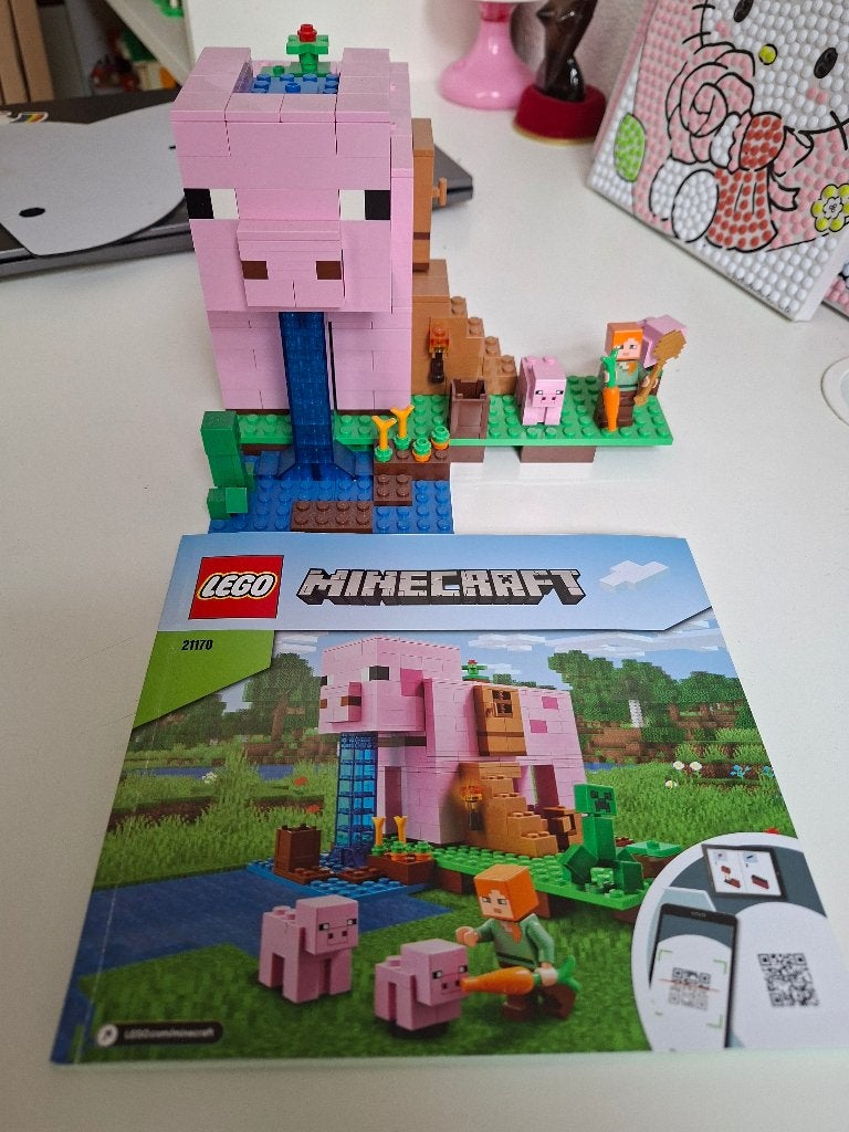 Lego minecraft 21170 Varkenshuis, Minecraft, Lego, Inclusief instructies, Ophalen of Verzenden