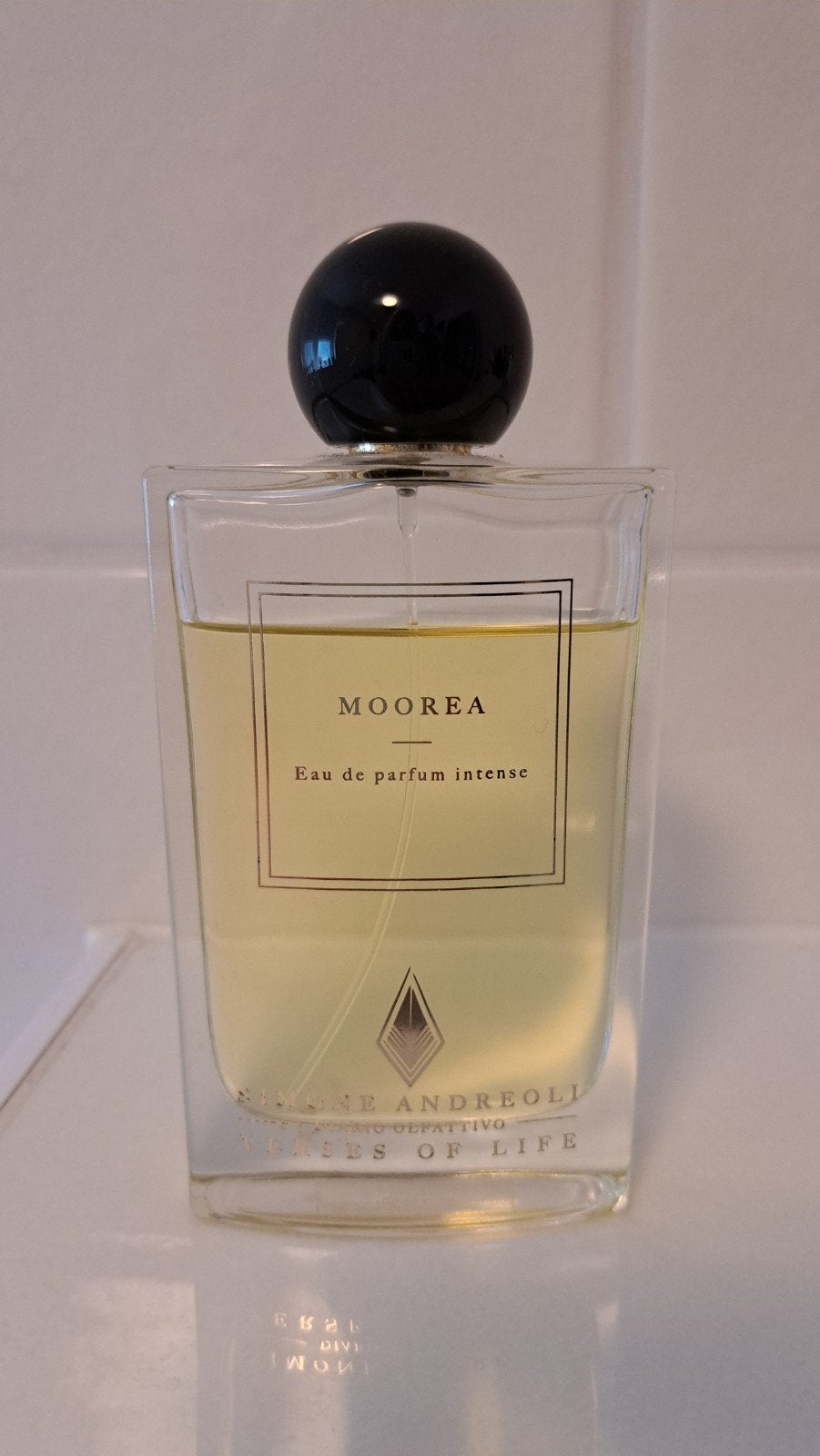 Simone Andreoli Moorea 100ml Eau de Parfum Intense, Sieraden, Tassen en Uiterlijk, Verzenden, Gebruikt