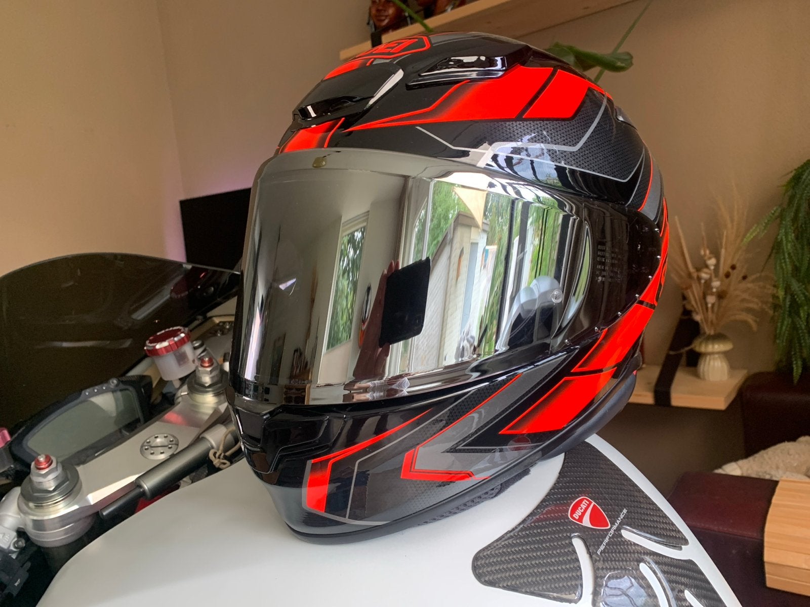 Shoei NXR2 met silver iridiu vizier, maat S, Ophalen, Dames, Nieuw zonder kaartje, Integraalhelm