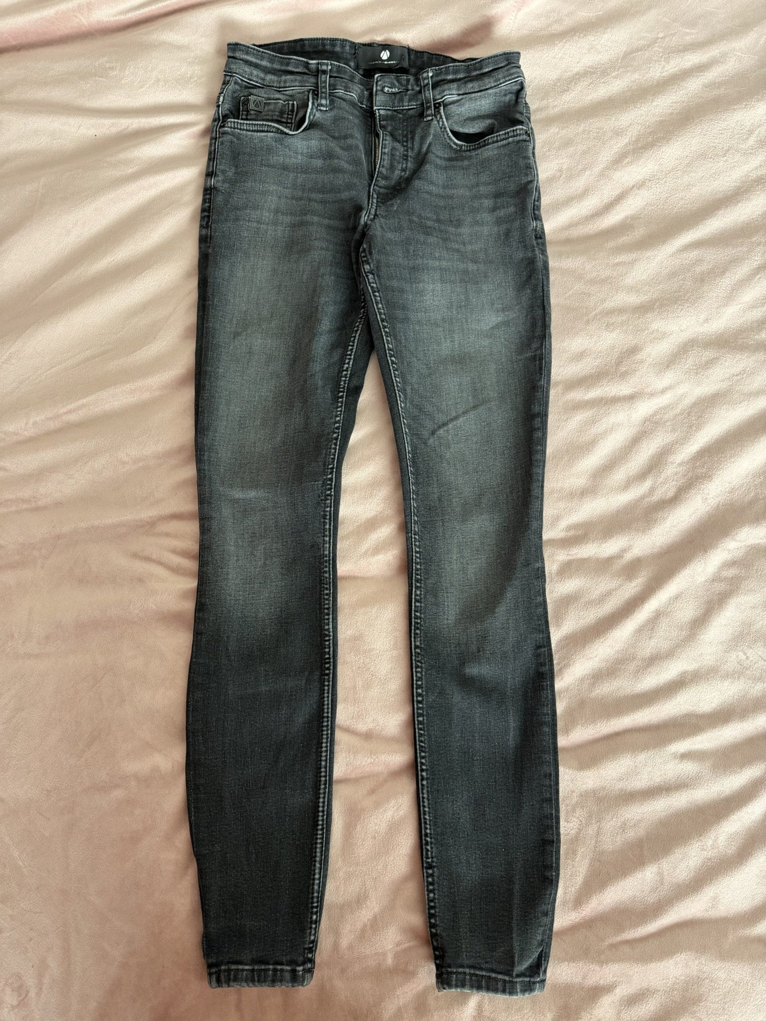 Ashes to Dust Zwart/Donkergrijs Ultra Skinny W29/L32 Jeans, Zwart, Overige maten, Ophalen of Verzenden, Zo goed als nieuw