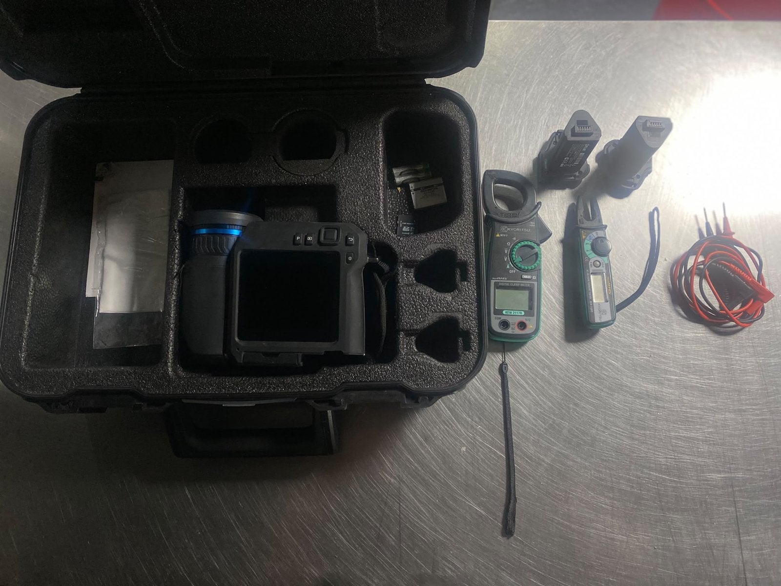 FLIR T530 warmtebeeldcamera met accessoires, Overige merken, Camera, Ophalen, Zo goed als nieuw