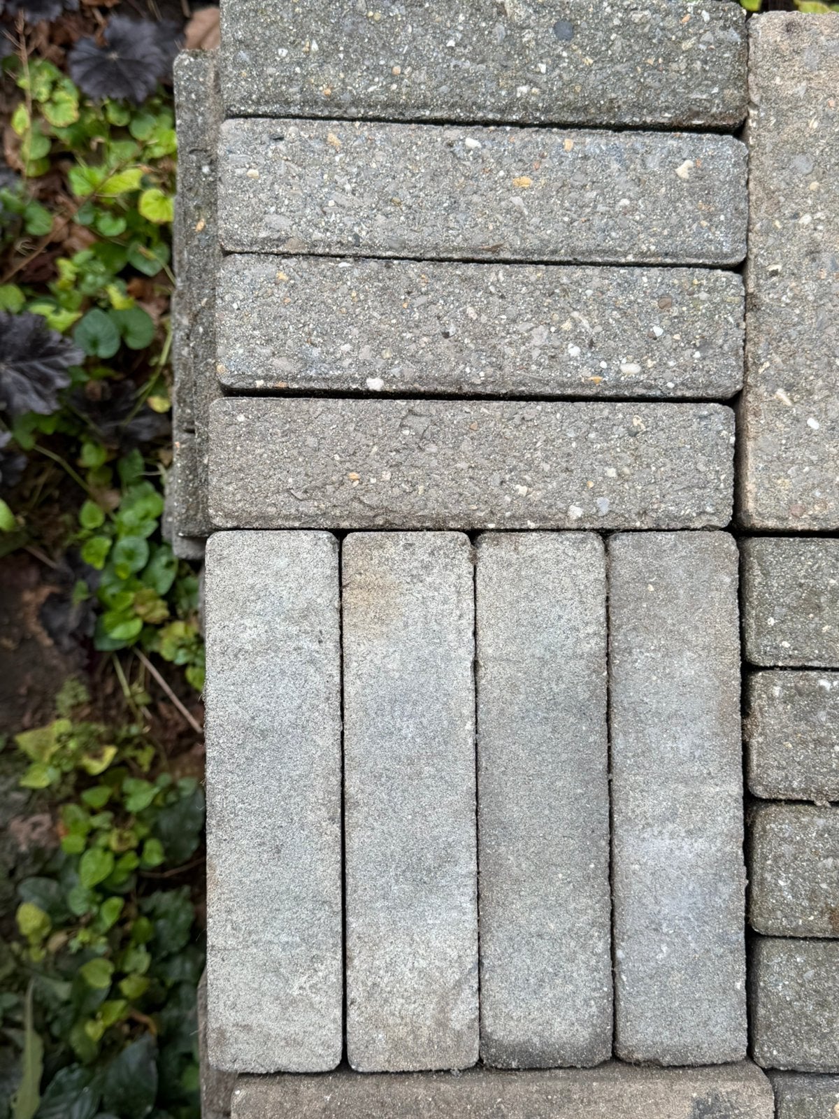 Klinkers antraciet waalformaat tegels, Ophalen, Gebruikt, Klinkers, 10 m² of meer
