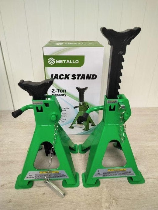 Metallo assteunen 2 stuks in set , 2 ton . Nieuw!!!, Ophalen, Nieuw, Manueel, Garagekrik