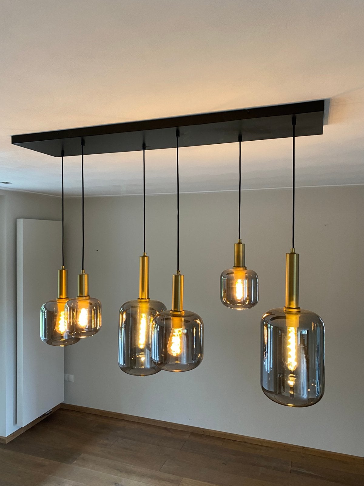 Zgan industriele hanglamp, Huis en Inrichting, Lampen | Hanglampen, Ophalen, Zo goed als nieuw, Minder dan 50 cm