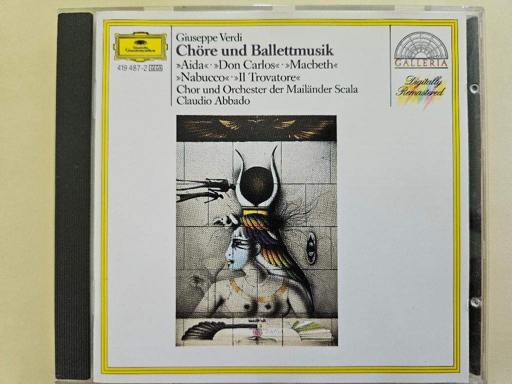 Verdi - Koor en Balletmuziek - Aida Macbeth Nabucco - Abbado, Ophalen of Verzenden, Romantiek, Zo goed als nieuw, Orkest of Ballet